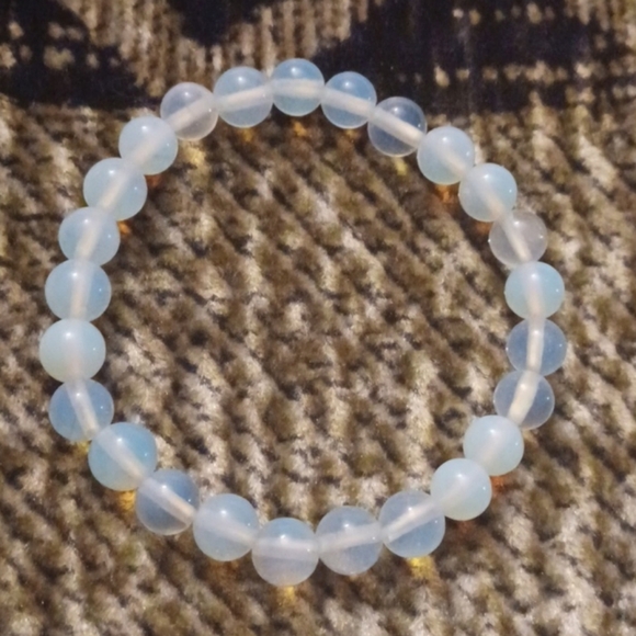 4/$60 Crystal Bracelet - Transparent Gemstones - Picture 2 of 6